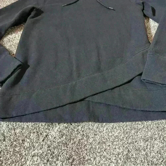 DSG Women's Tulip Hem Funnel Neck Pullover Black Sz Small - Picture 2 of 9